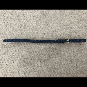 J.Crew Blue Belt